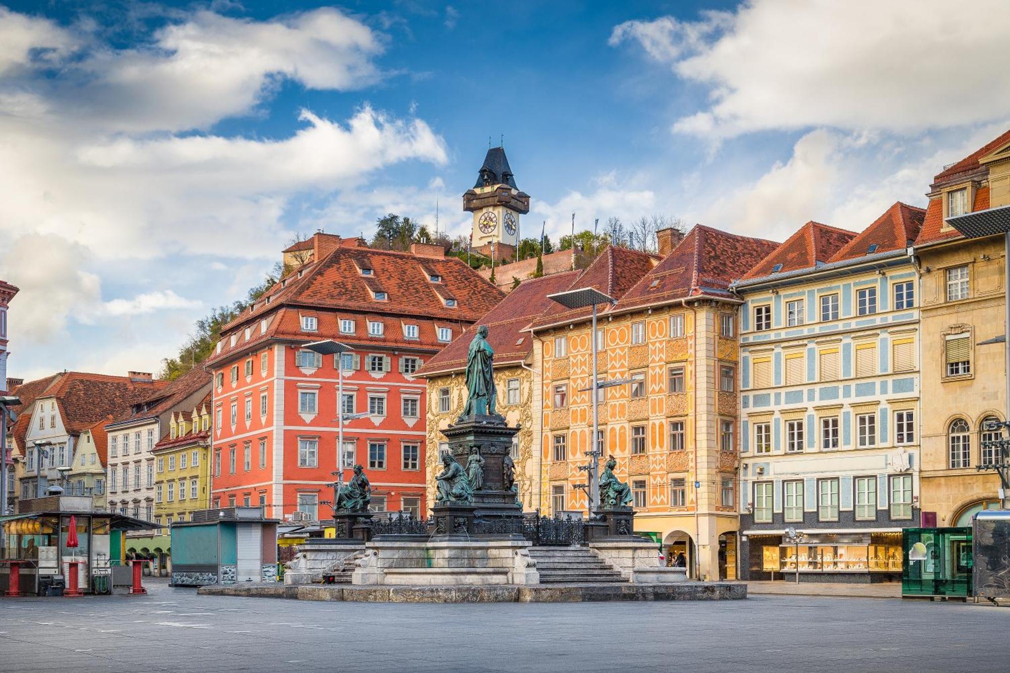 Boho Design Studio - Historic City Center With Free Parking & Aircon By Hero Homes Graz Exterior foto